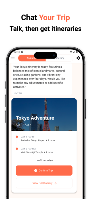 Itinera - Trip Planning Screenshot 2 of 5