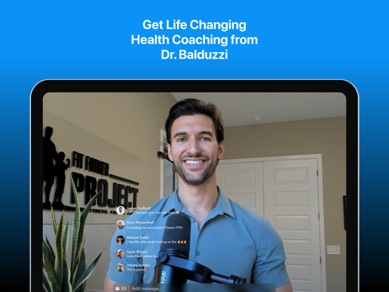 Fit Father Project iPad screenshot 1 - Health & Fitness app