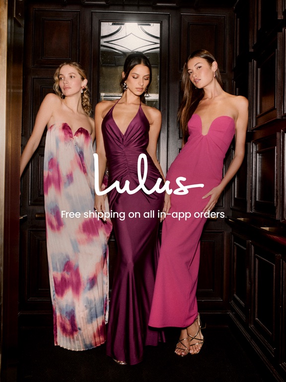 Lulus iPad screenshot 1 - Shopping app