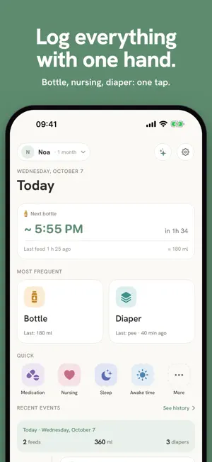 BabyBib — Baby Tracker screenshot 1