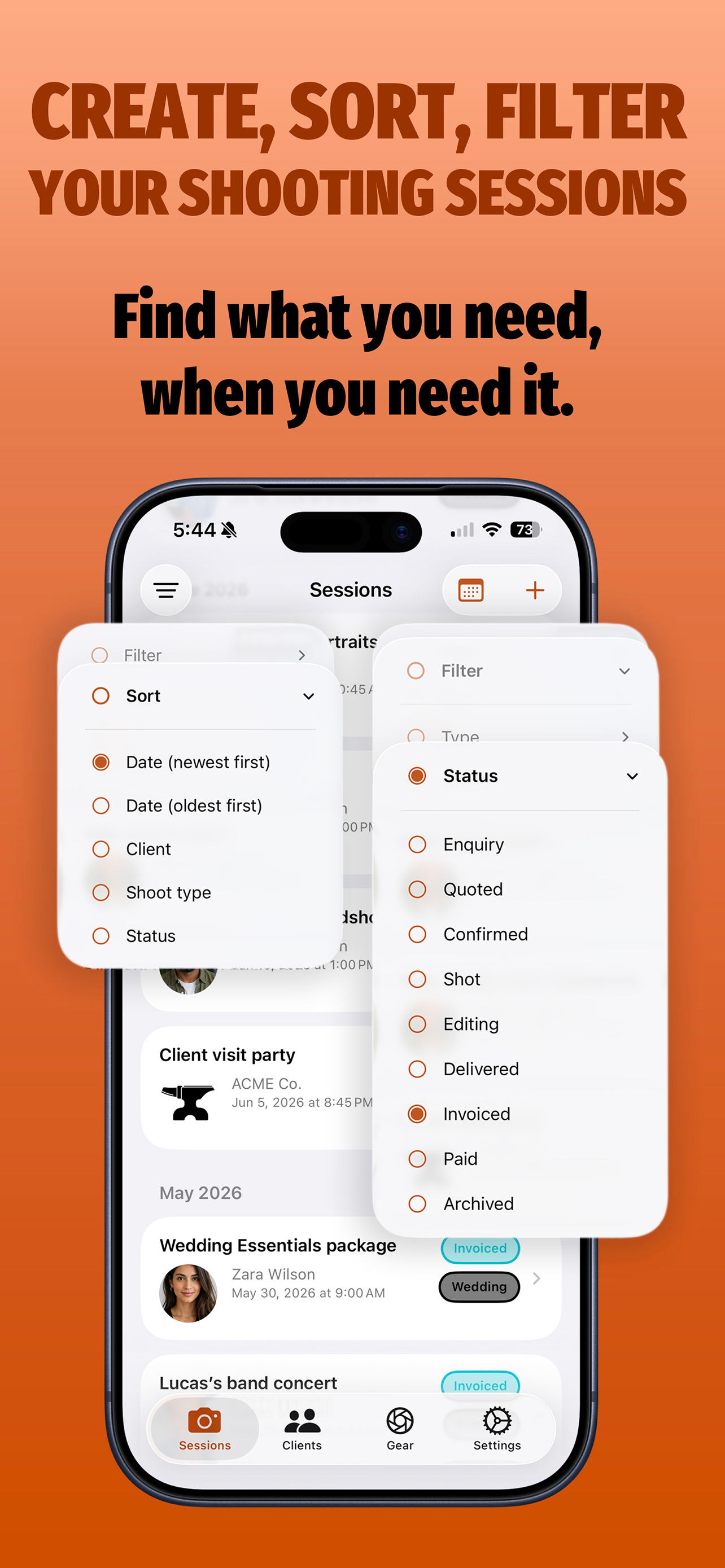 ShootLog - Photographer Tools screenshot 4