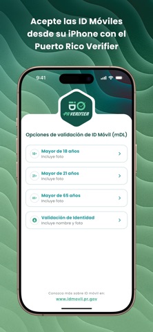 Puerto Rico Verifier screenshot