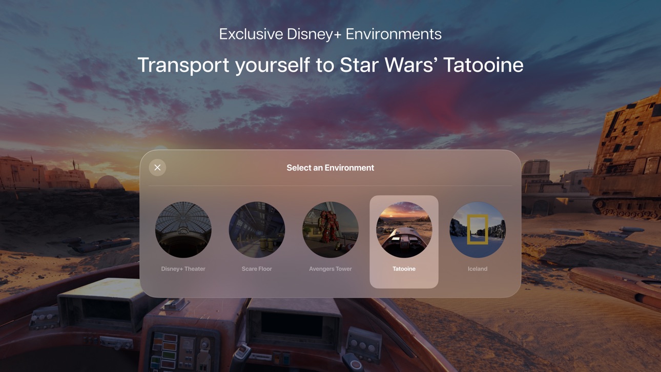 Apple Vision Pro screenshot