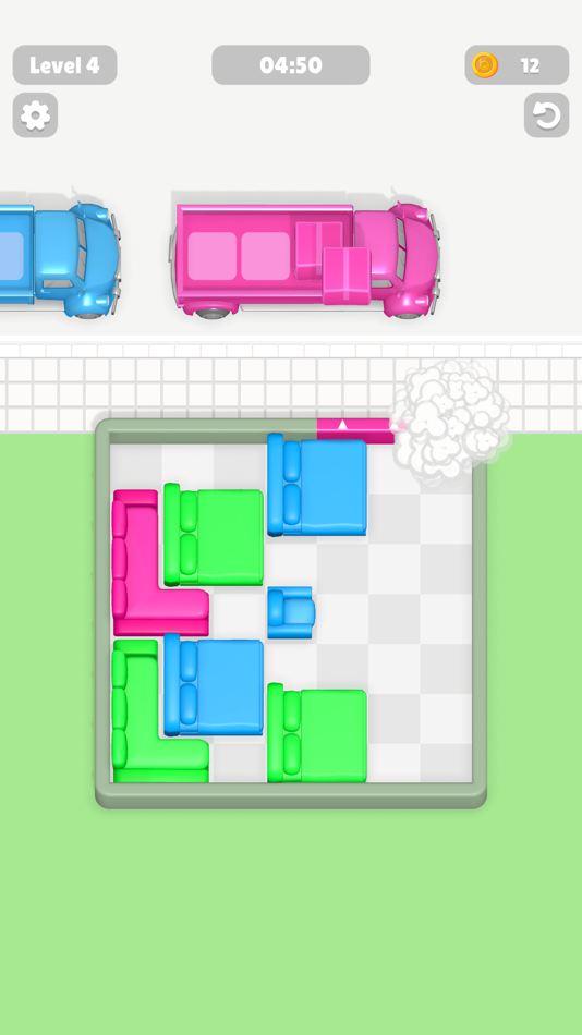 #3. Moving Out! Color Puzzle (iOS) 由: Brew Games