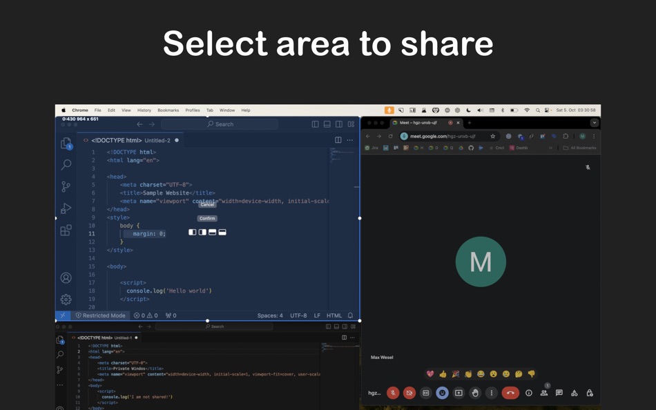 #3. SliceShare - Screen sharing (macOS) 由: Max Wesel