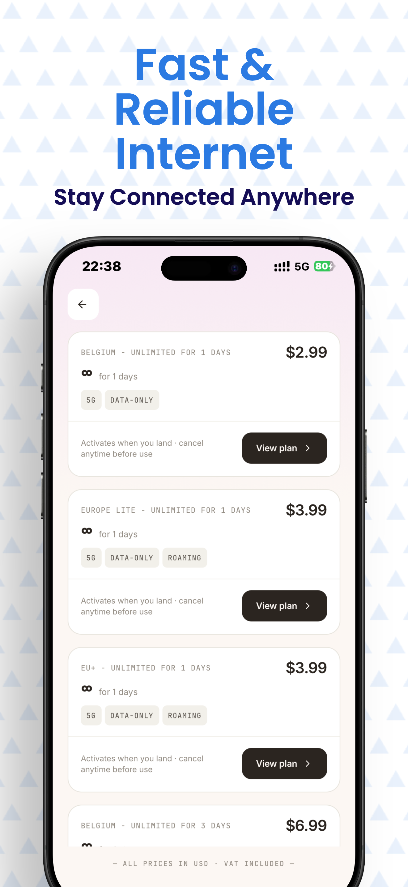 Nomado: Global eSIM Data screenshot 7