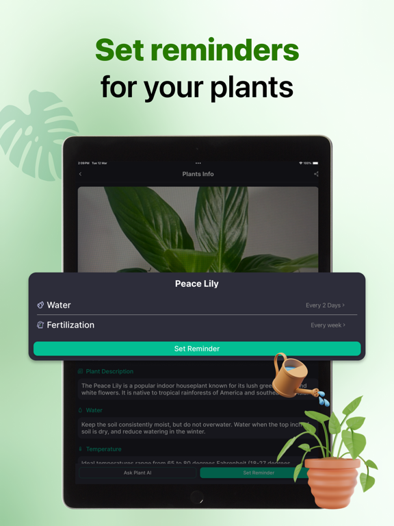 PlantFix: Plant Identifier App iPad screenshot 5 - Education app