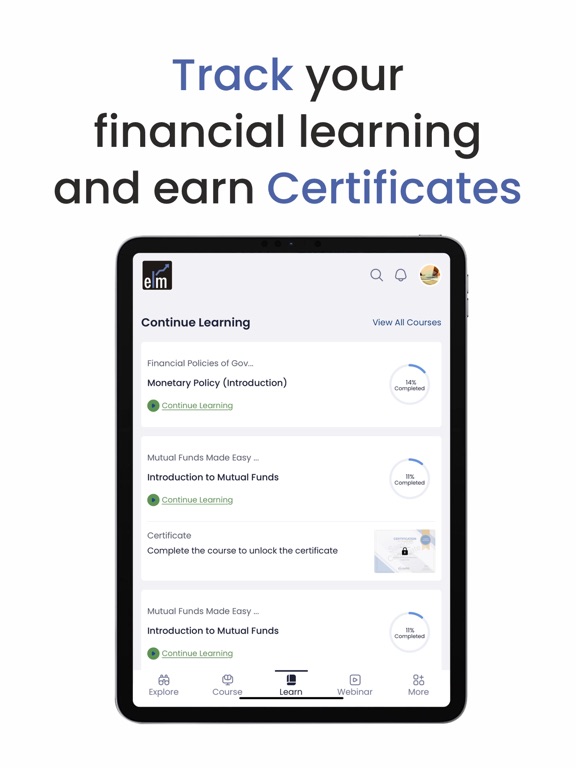 Screenshot #4 pour Elearnmarkets - Learn Trading