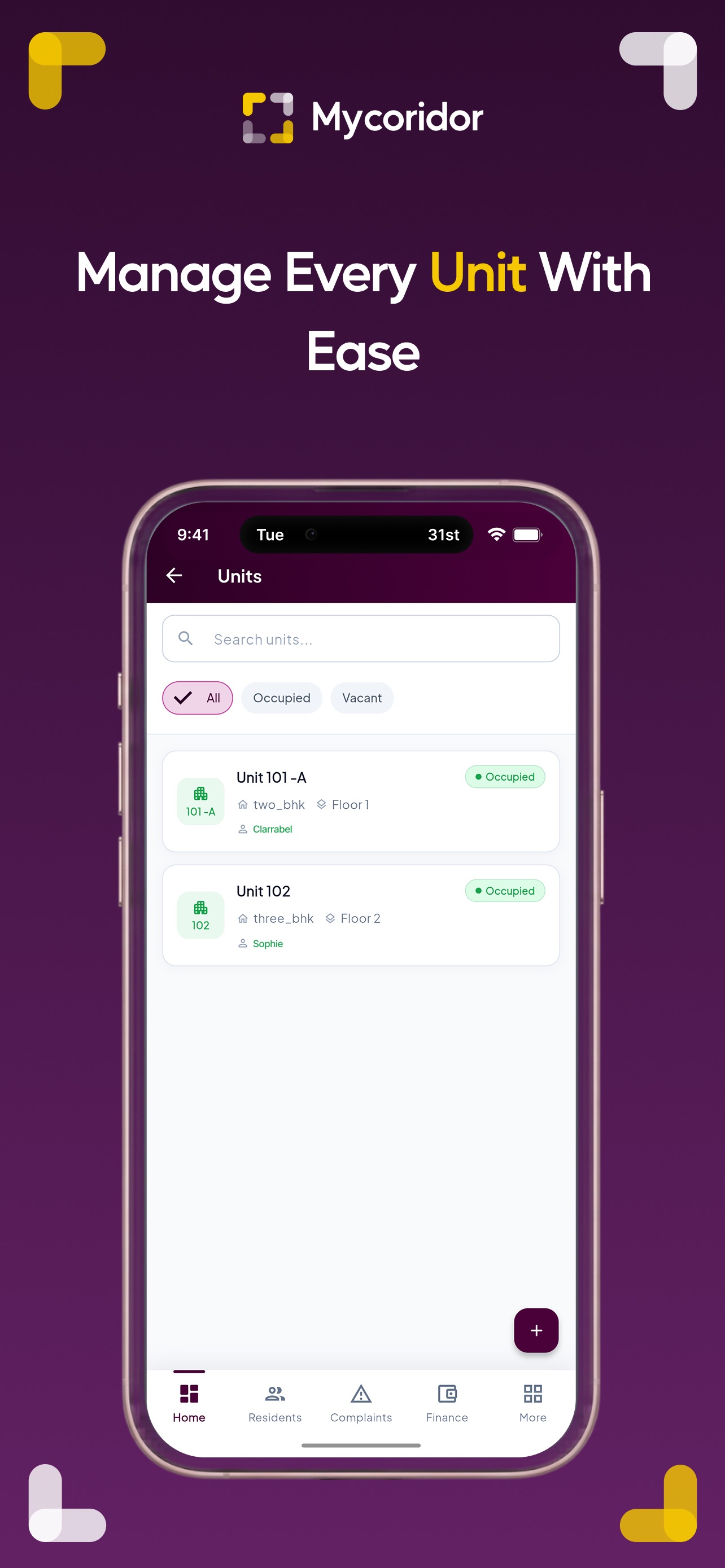 Screenshot 5 of MyCoridor - Property Manager