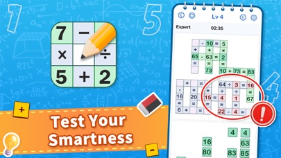 Cross Math - Math Game Screenshot