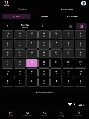 Emily Jane Fitness iPad screenshot
