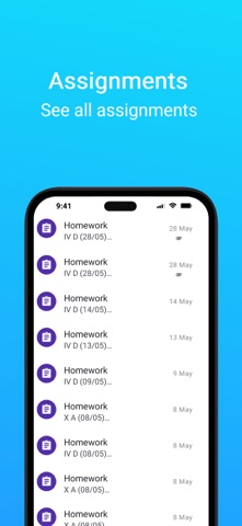 My Student Info screenshot