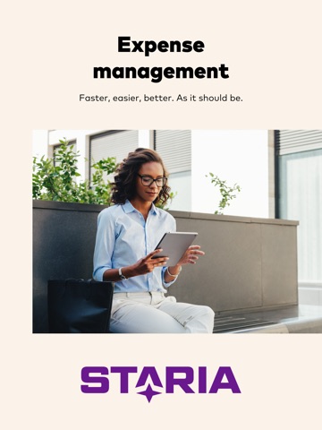 Staria Expense iPad screenshot