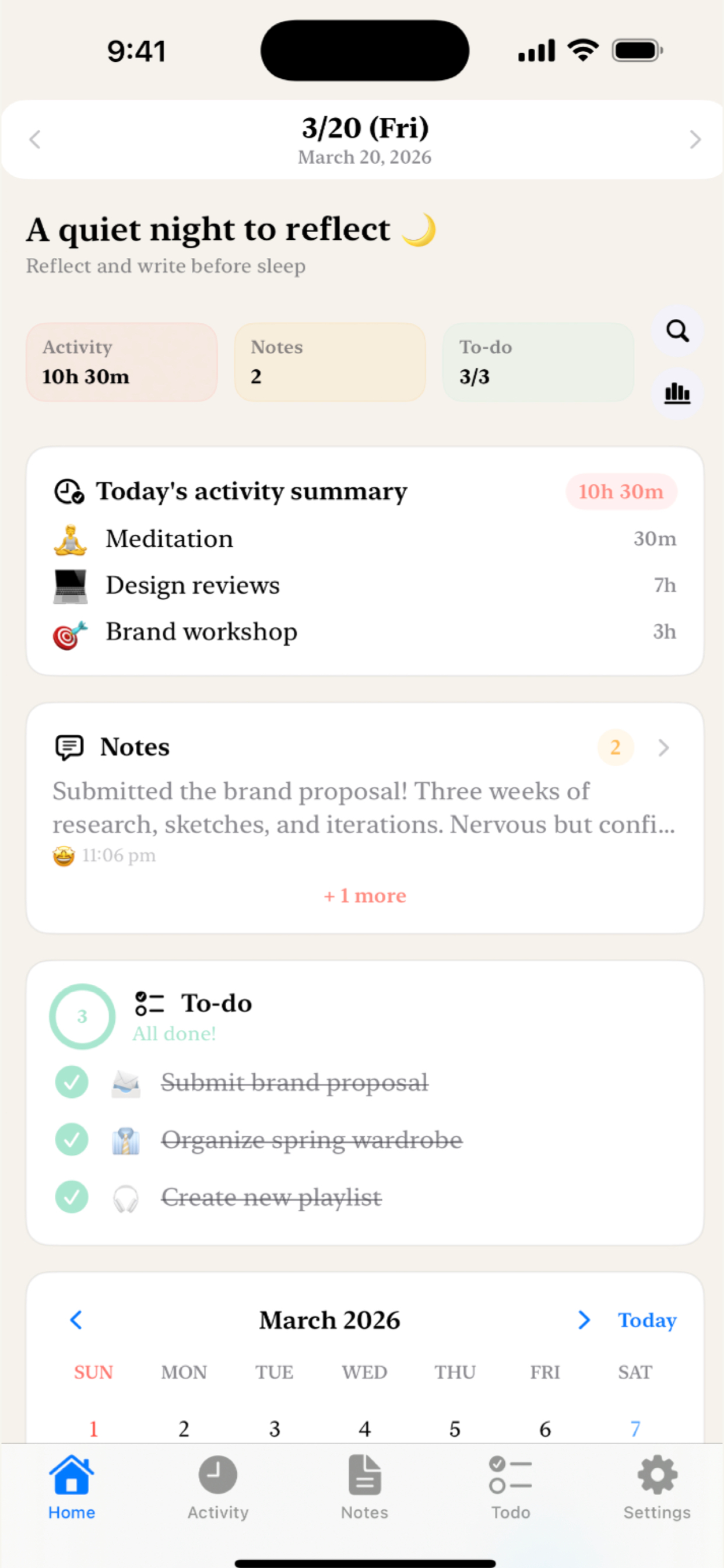 Osty: Diary & Routines screenshot 2