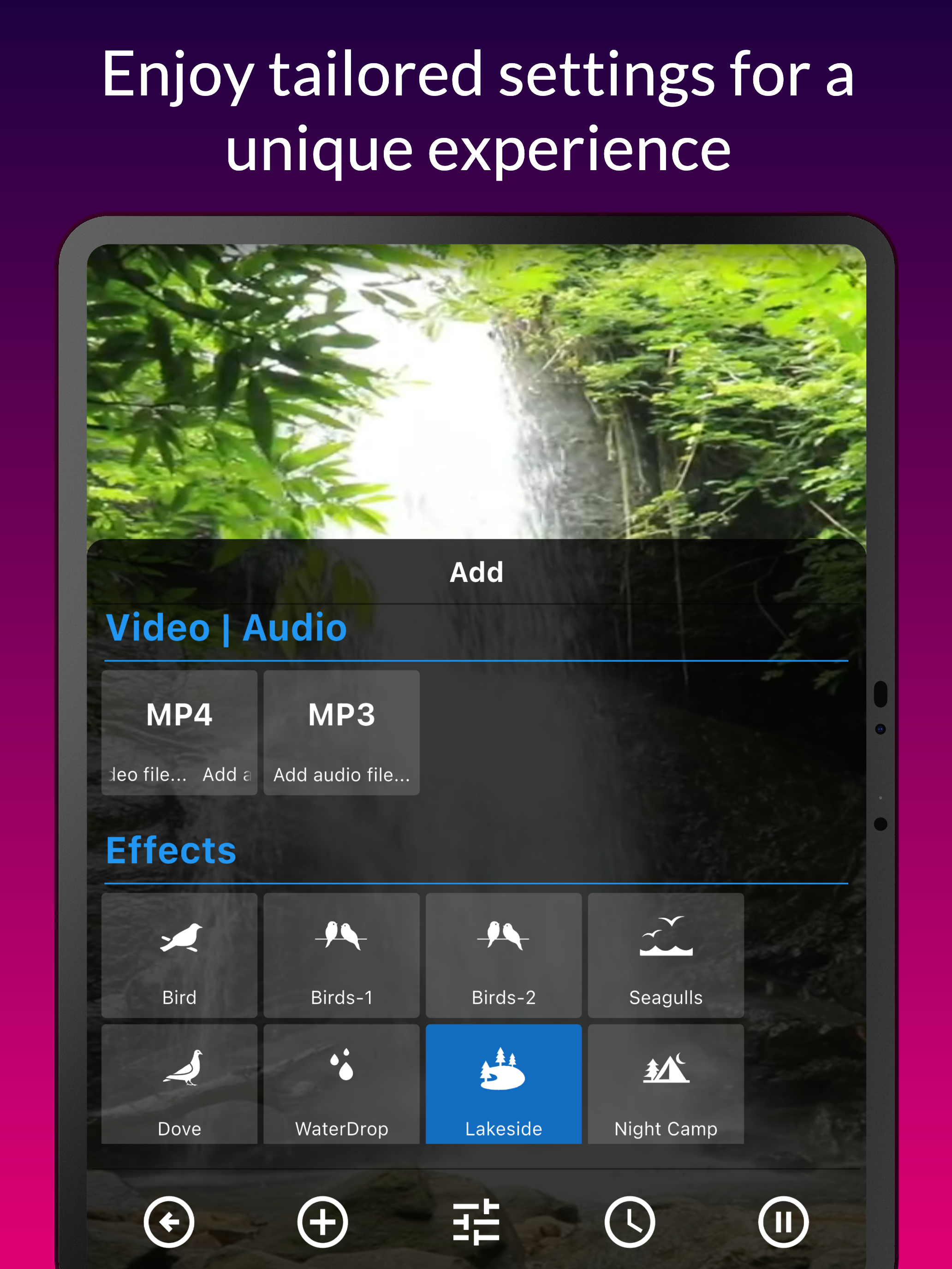Ambiance: Rain & Nature Sounds