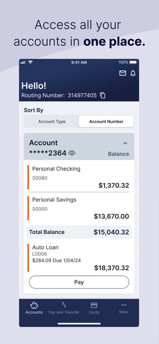 UFCU Mobile Screenshot 2 of 6