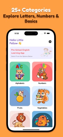 English for Kids: Learn & Play iPhone screenshot