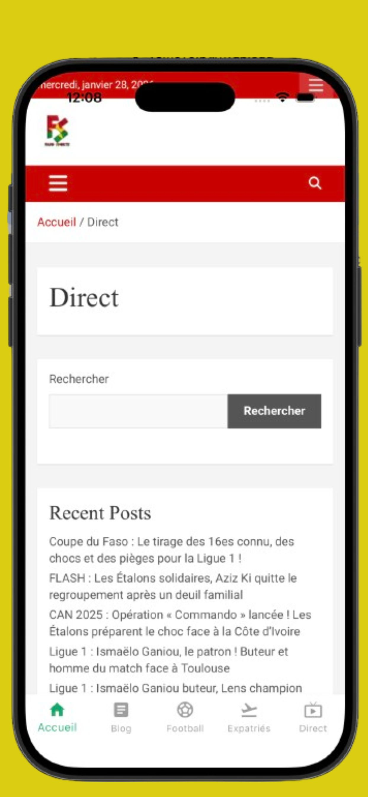 FasoSports screenshot 3