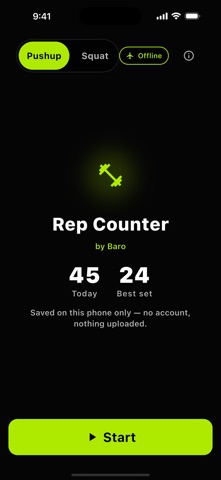Rep Counter · Baro Screenshot 1 of 7