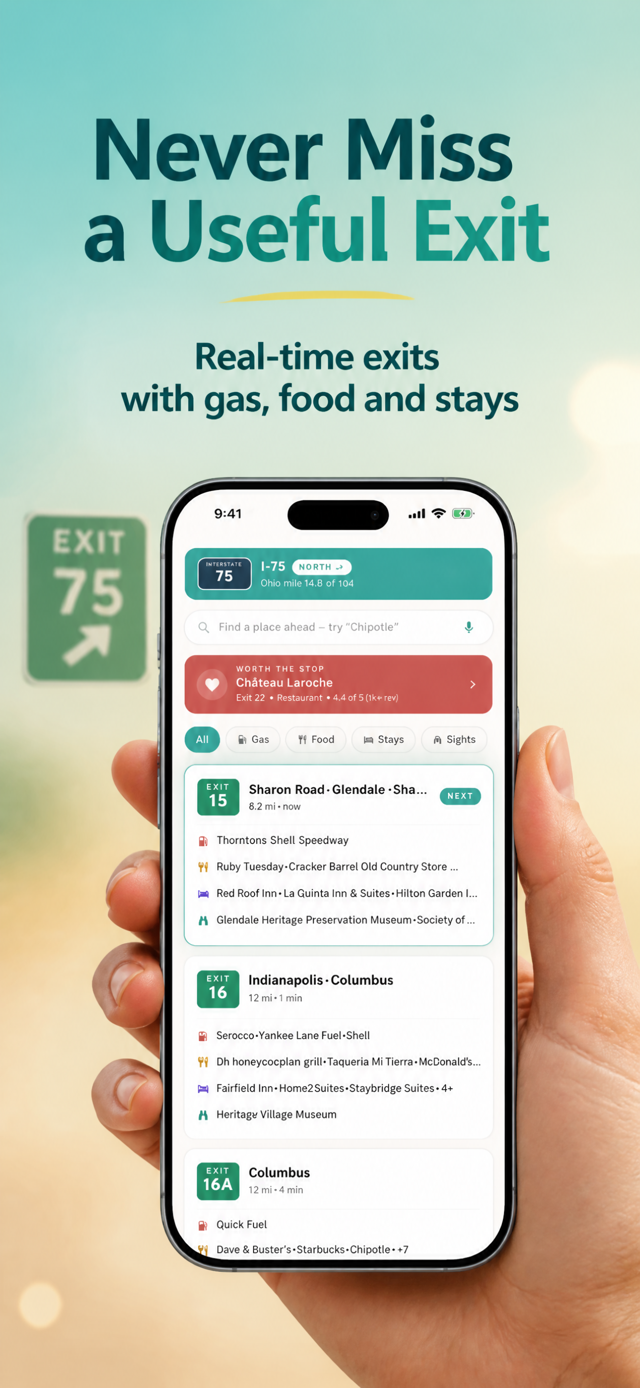 Pit Stop: Road Trip Exit Guide screenshot 4