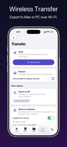 Font Wizard Pro: Font Manager screenshot