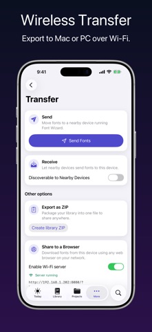 Font Wizard Pro: Font Manager Screenshot 6 of 7