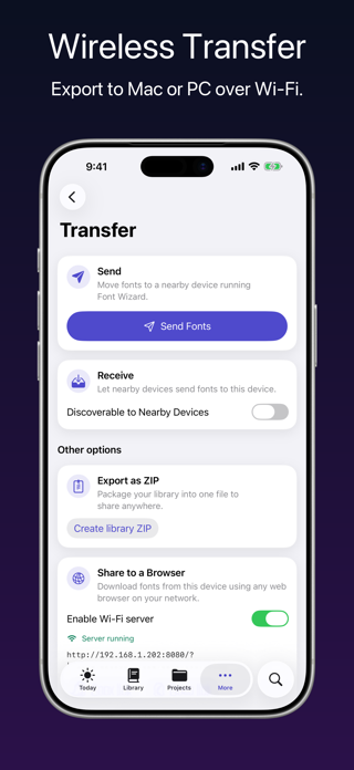 Font Wizard Pro: Font Manager Screenshot 6 of 7