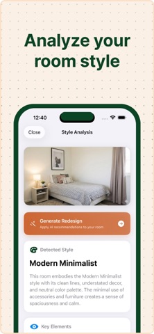 Room Design with AI - Rehome iPhone screenshot