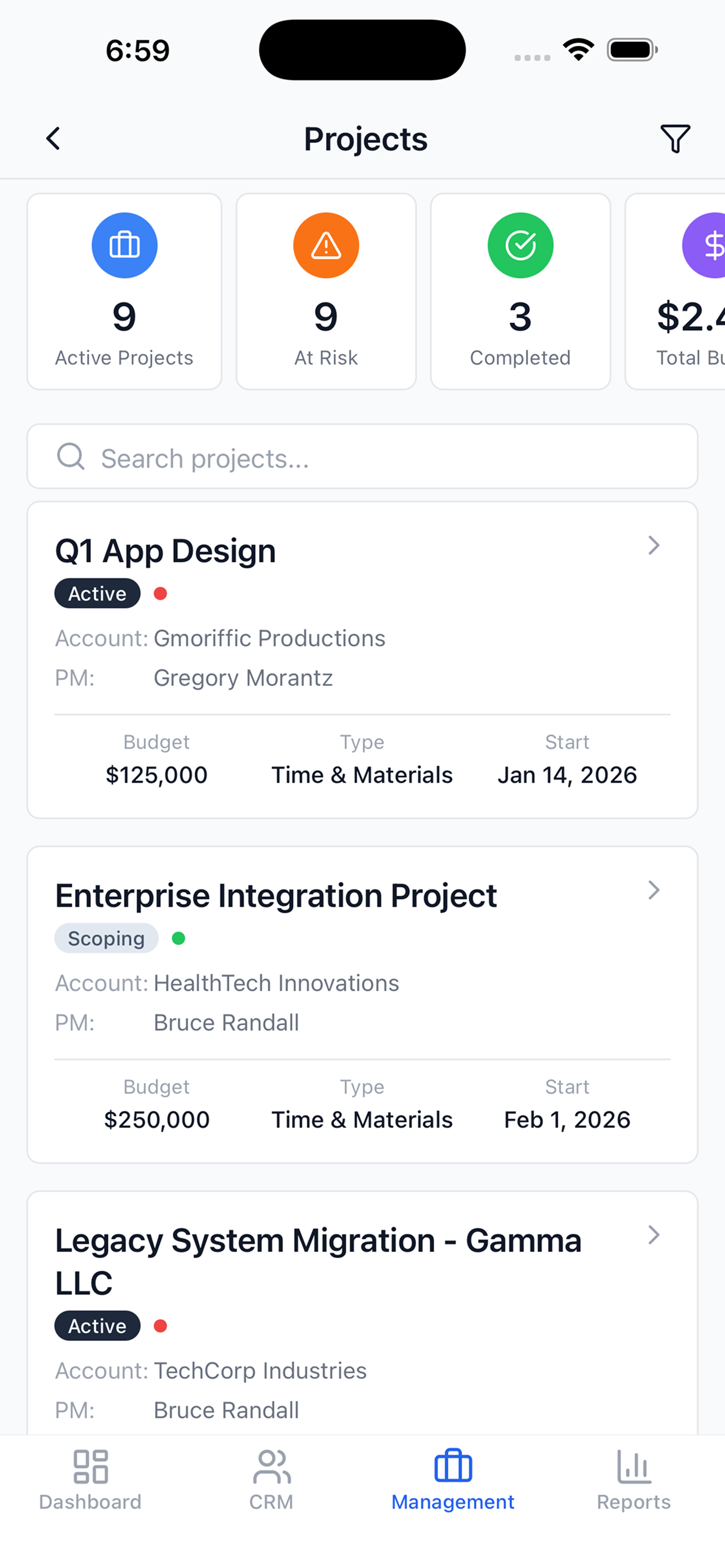 opteraOS Mobile App screenshot 3