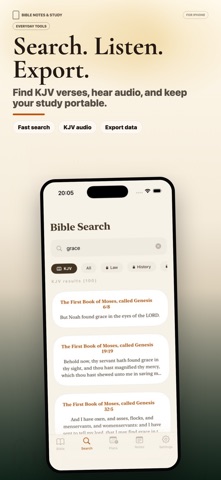 KJV Bible Reader & Notes Screenshot 6 of 6