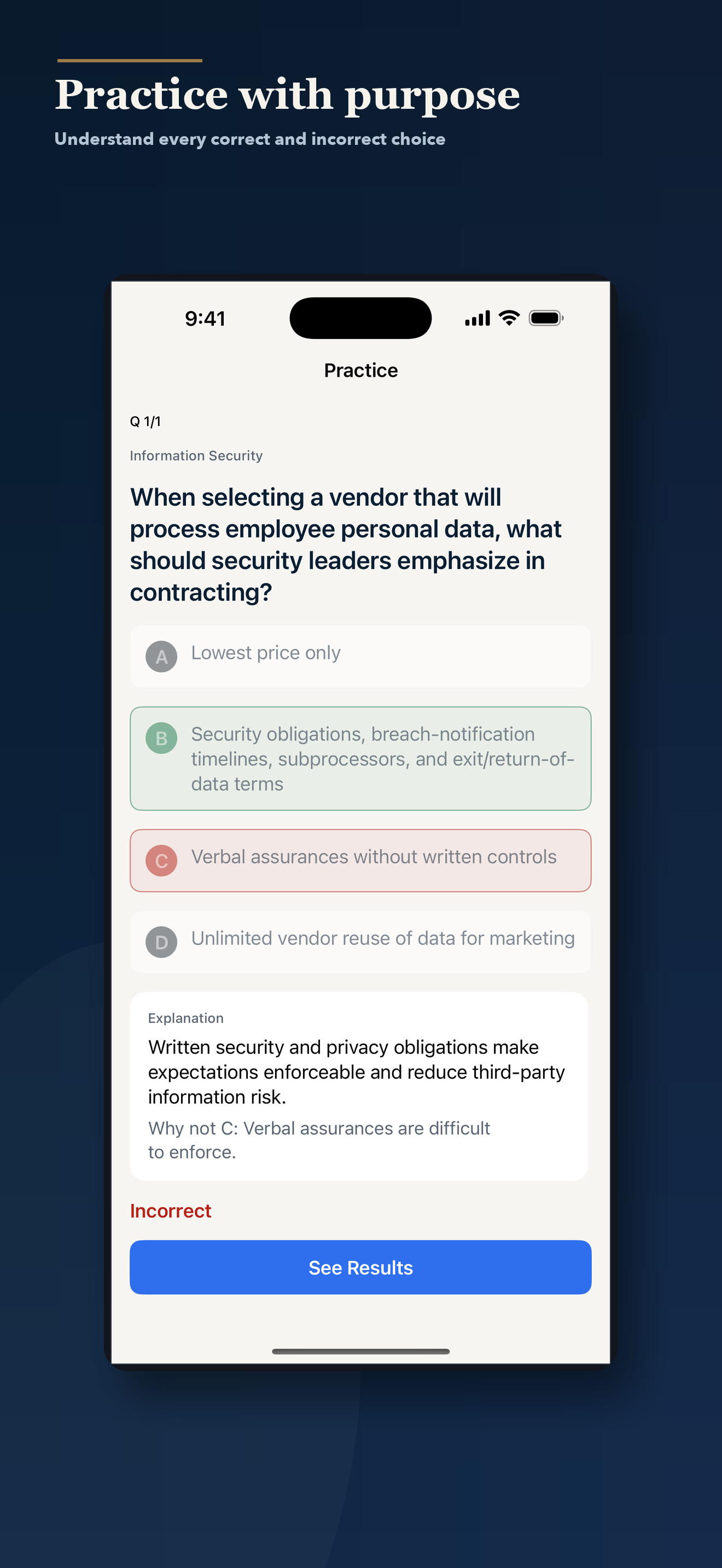 ASIS CPP Exam Prep & Flashcard screenshot 6