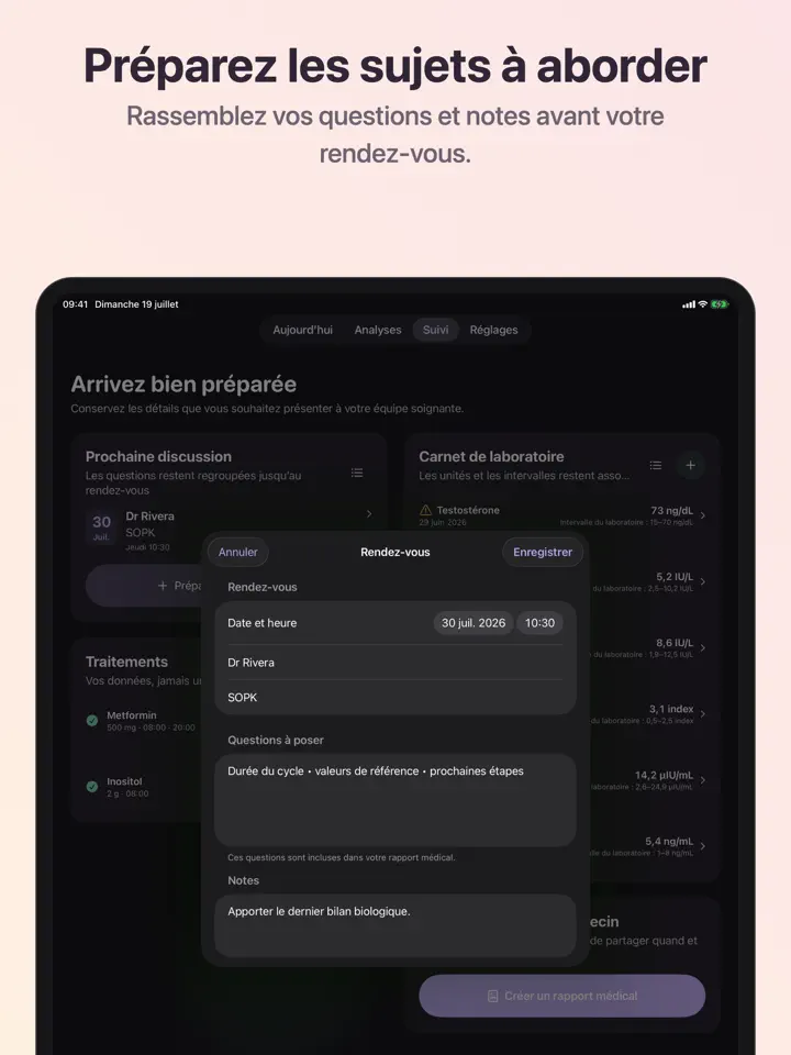 Cystra sur iPad : capture d’écran 6 sur 7