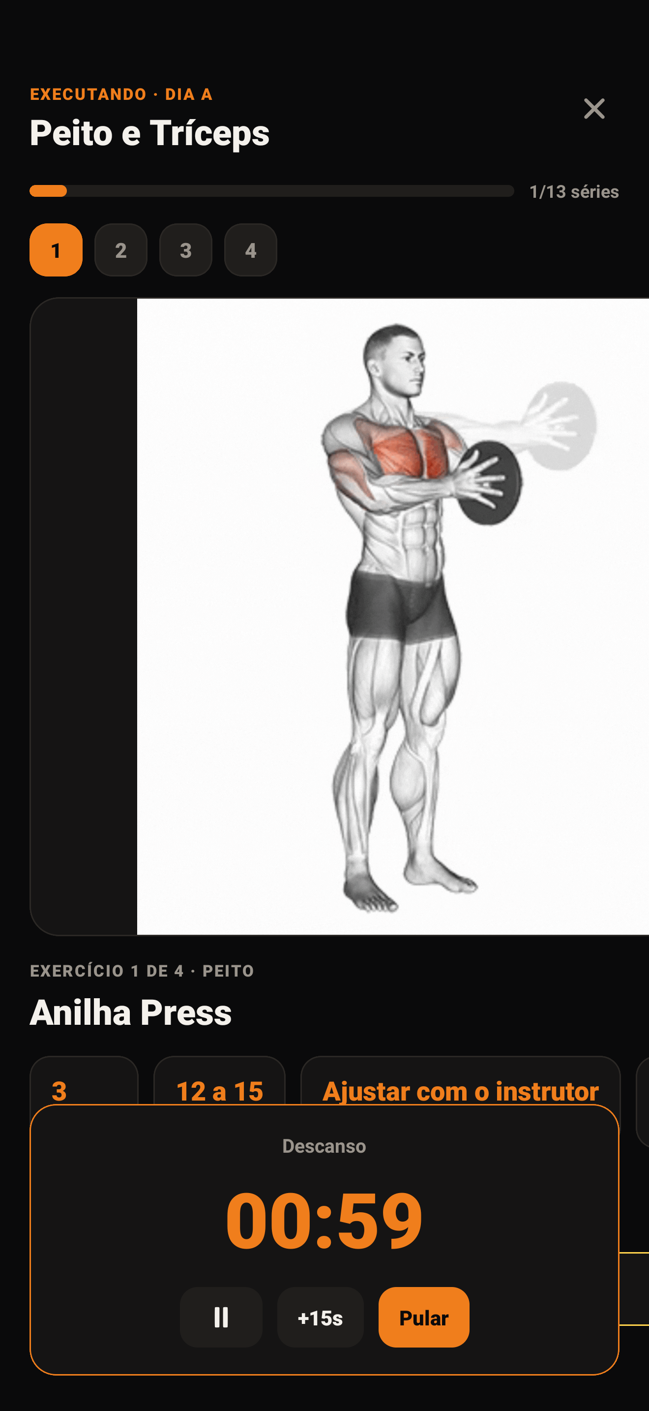 P&A Fitness - Meu Treino screenshot 3