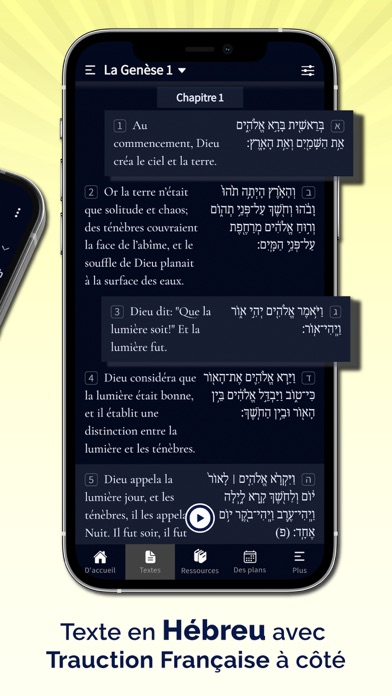 Screenshot #2 pour Torah: Bible Hébraïque Études