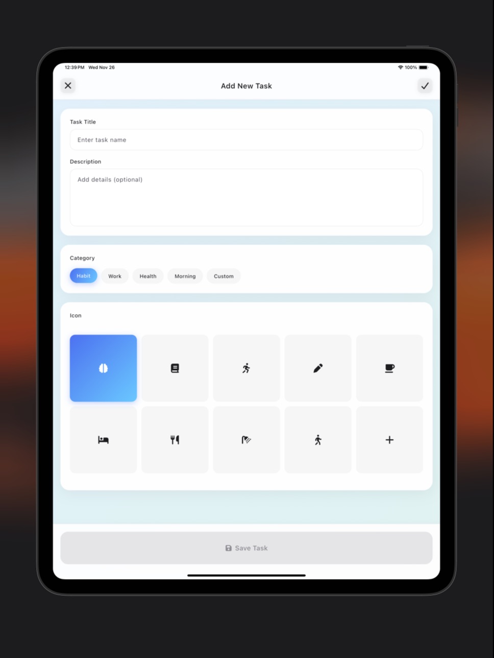 iPad screenshot