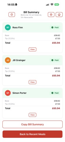 Dine and Divide screenshot