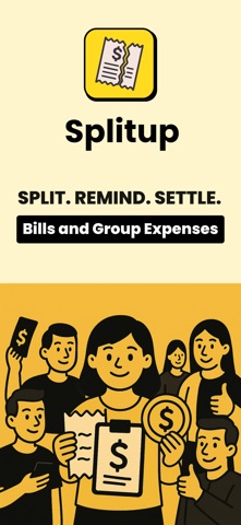 Splitup: 分摊账单 screenshot