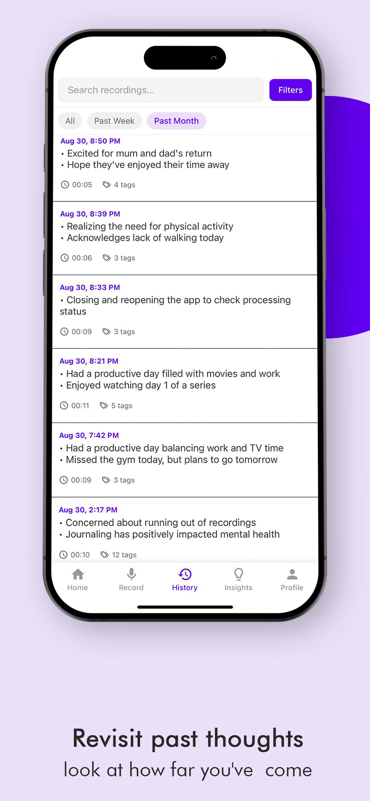 Voice Journal: Braindump AI