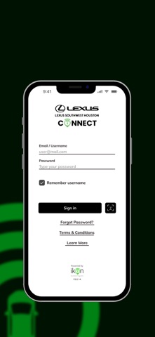 Lexus SW Houston Connect iPhone screenshot