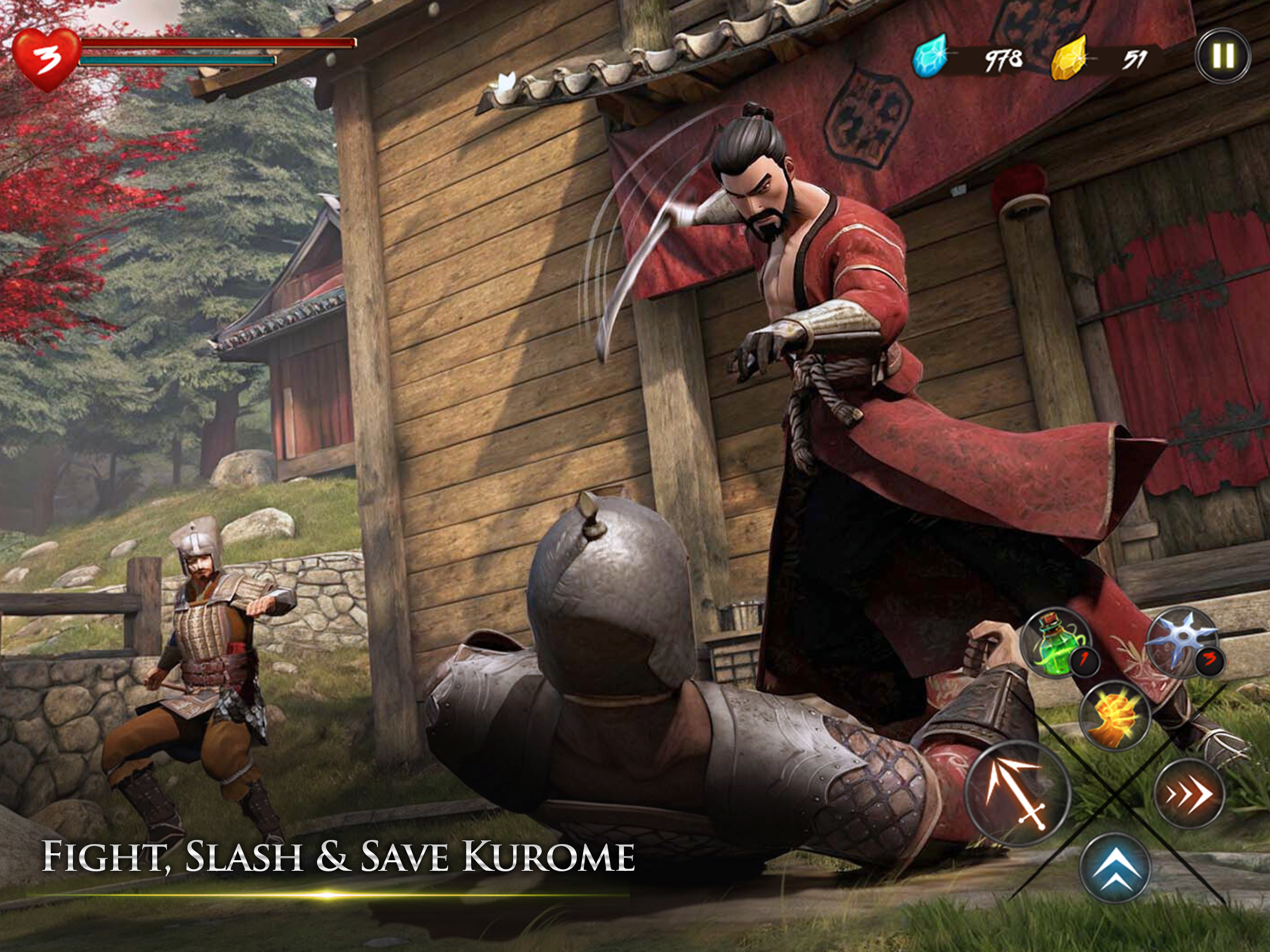 Takashi - Ninja Samurai Game