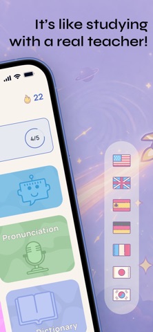 LinguaStar AI: Learn Languages Screenshot 3 of 9