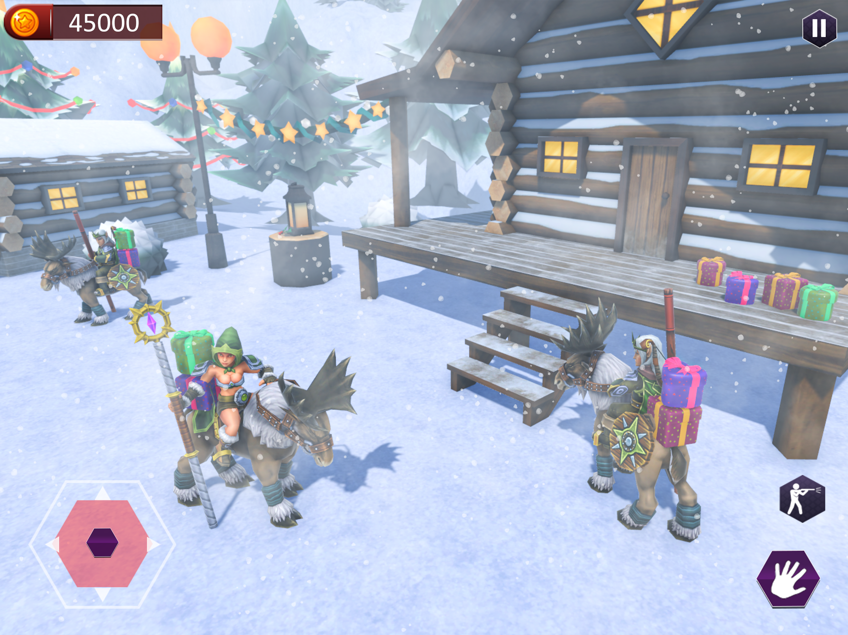 Holiday Santa Gift Delivery 3D screenshot 6