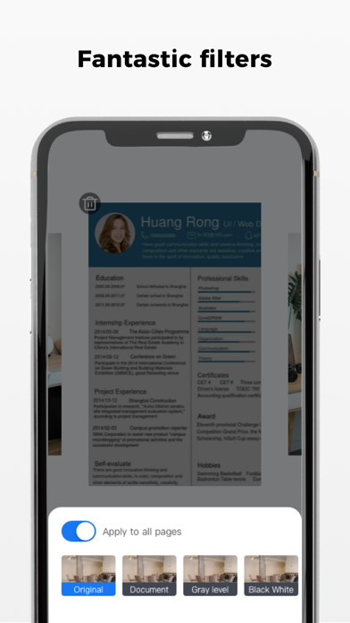 Scanner - Converter to PDF iPhone screenshot 4 - Utilities app
