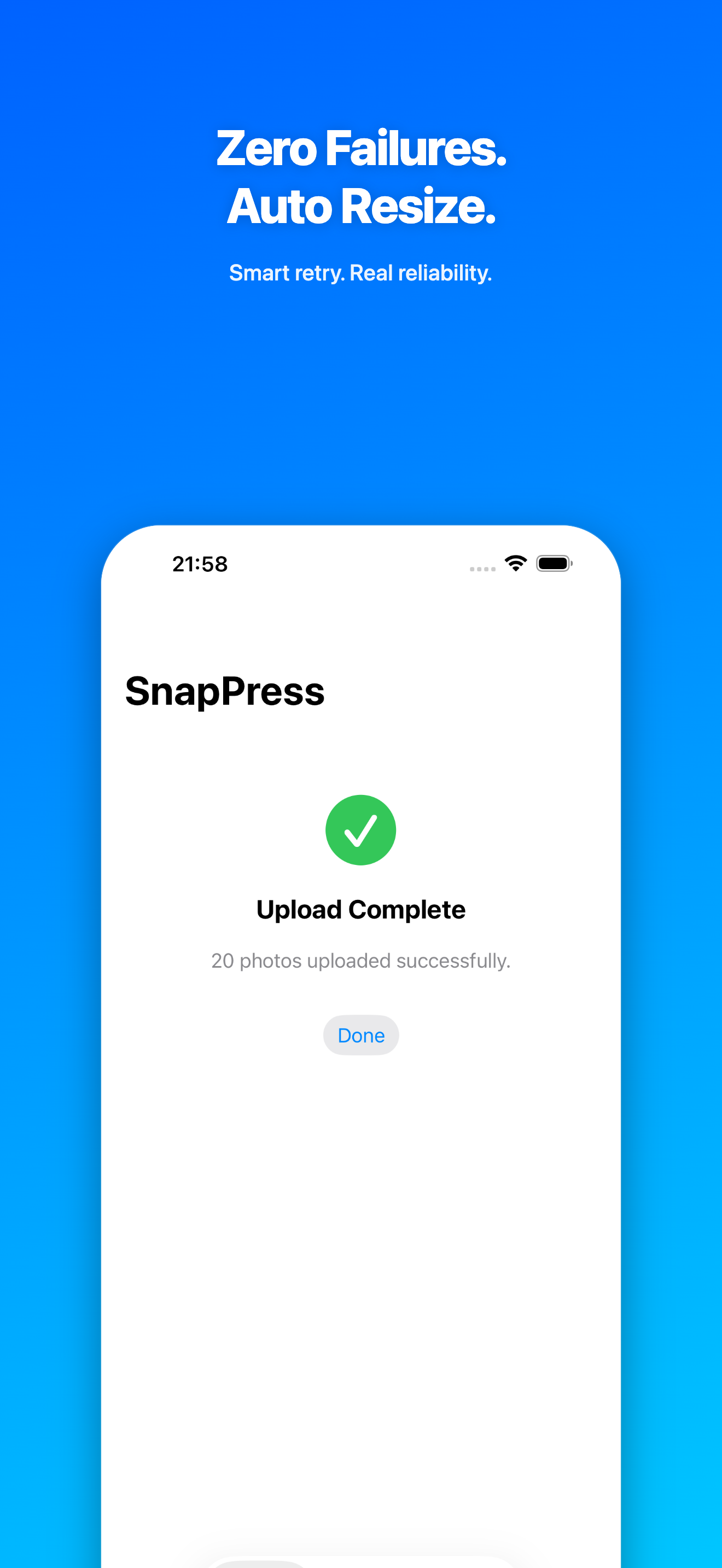 SnapPress WP Photo Uploader
