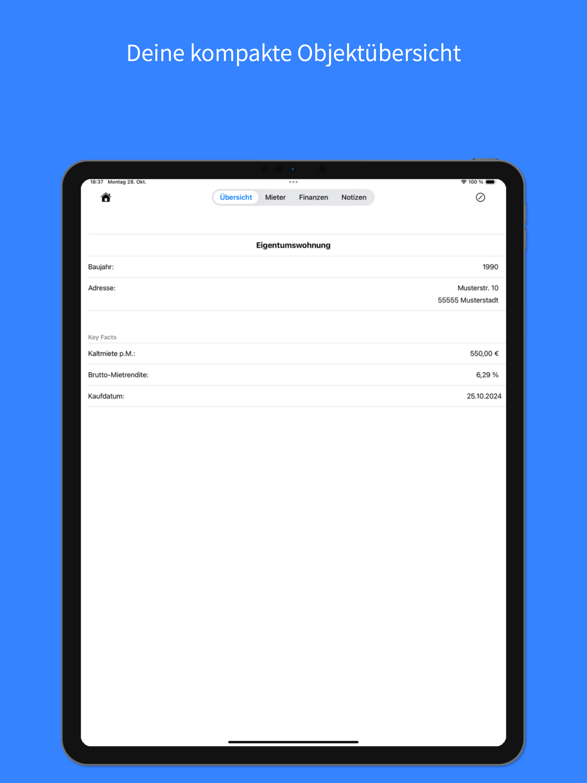 Immo Portfolio screenshot 8