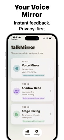 TalkMirror - Shadowing Screenshot 1 of 5