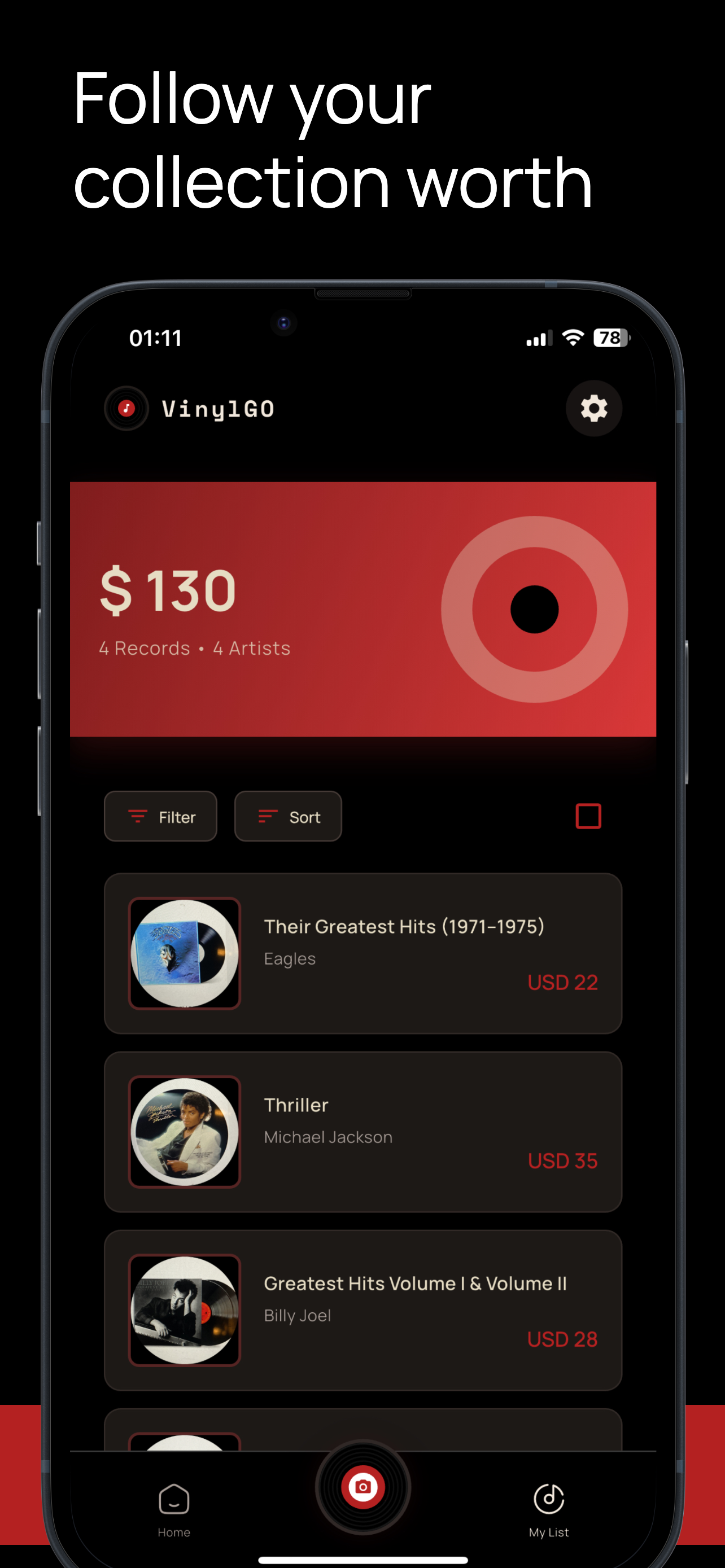VinylGO: Scan Record Value screenshot 3