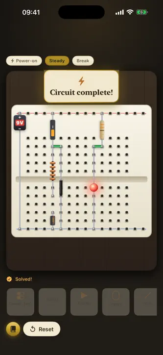 Breadboard: Circuit Puzzles screenshot 3