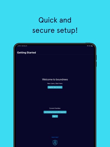 boundrees: Parental Control iPad screenshot