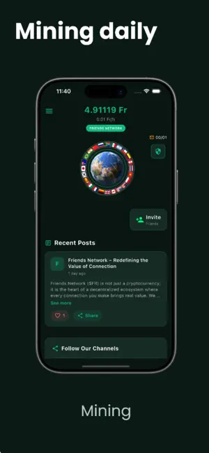 Friends Network FR screenshot 1
